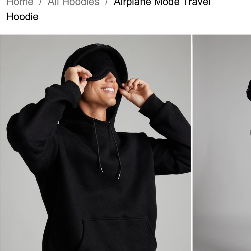 Comfrt DND Travel Hoodie Airplane Mode NEW Medium